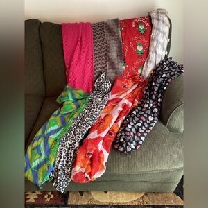 Lot of 8 Infinty Scarves